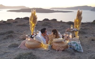 A Boho Chic Wedding Proposal In Santorini