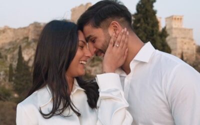 A Spring Proposal at Athens Acropolis