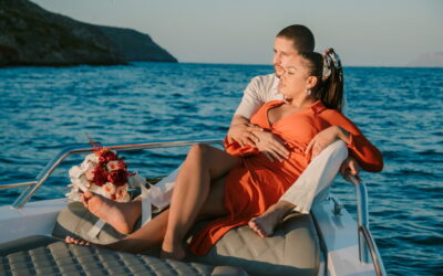 A Sunset Cruise Proposal In Chania