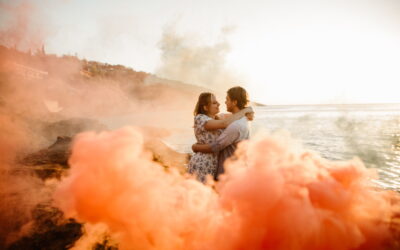 A Sunrise Proposal in Athens Coast