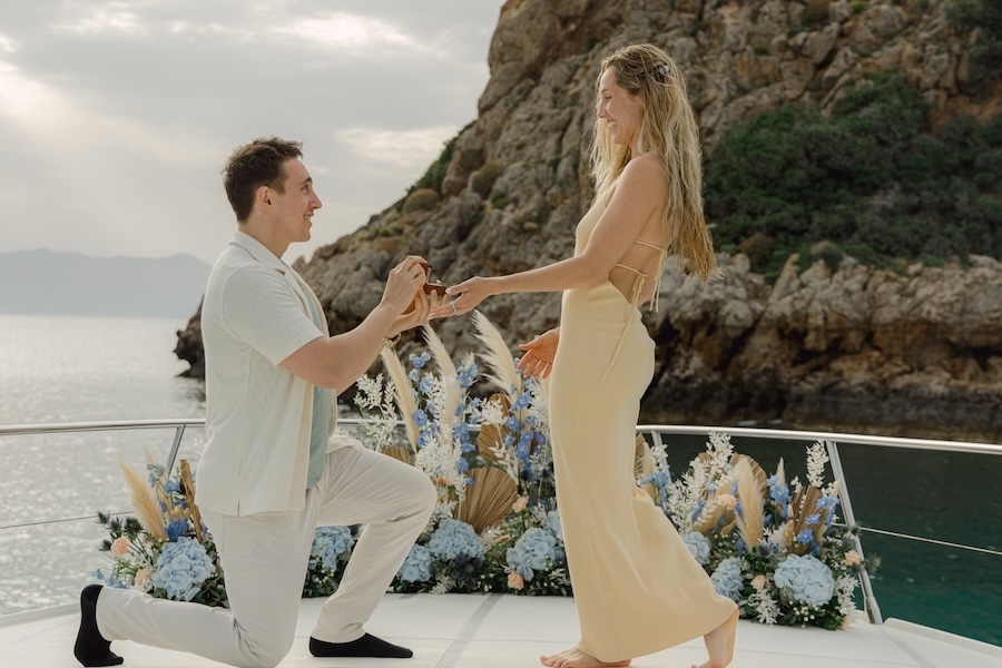 A Dreamlike Proposal on the Waters of Crete by MILI LO A Dreamlike Proposal on the Waters of Crete by MILI LO