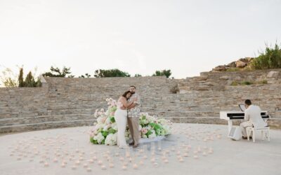 A Bespoke Luxury Engagement in Paros, Greece: A Last Minute Proposal Crafted to Perfection